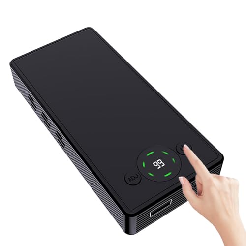 KhUkhu Telefonaufzeichnungsblocker, Audiostörsender Für Mobiltelefonsignale Mit Fernbedienung, 4000-Mah-Powerbank, Mobile Stromversorgung Gegen Aufzeichnung Mit Einer Reichweite Von 1 Bis 50 M von KhUkhu
