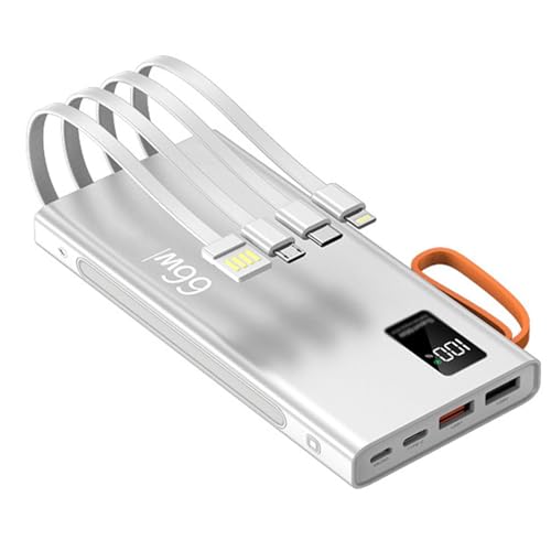 KhUkhu Zweiwege-PD66W Mobile Power Bank, Dünn, Schnellladend, Große Kapazität 20.000 Mah Power Bank, Geeignet Für Verschiedene Handy/Digitale Ladegeräte,Weiß KhUkhu Zweiwege-PD66W Mobile Power Bank, Dünn, Schnellladend, Große Kapazität 20.000 Mah Power Bank, Geeignet Für Verschiedene Handy/Digitale Ladegeräte,Weiß von KhUkhu