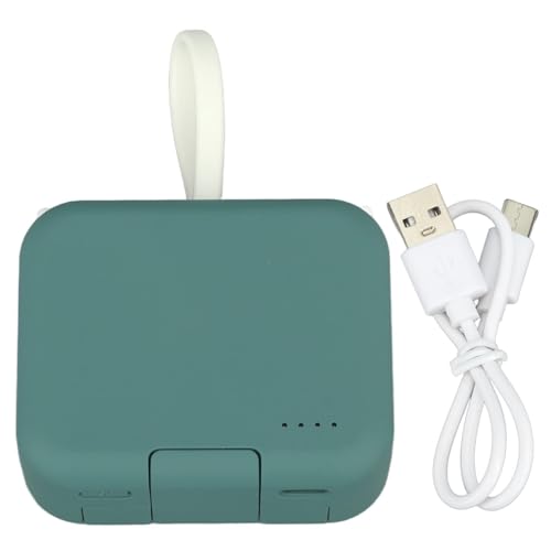 Powerbank, Tragbares Telefonladegerät, 2 Ausgangsschnittstellen, Kompakte Größe, Große Kapazität, Rückclip, Typ-C-Eingang Für Den Außenbereich von KhUkhu