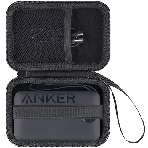 Khanka Hartschalen-Tragetasche Kompatibel mit Anker Power Bank 22,5 W Hochgeschwindigkeitslade-Akkupack mit 20.000 mAh (nur Tasche) von Khanka