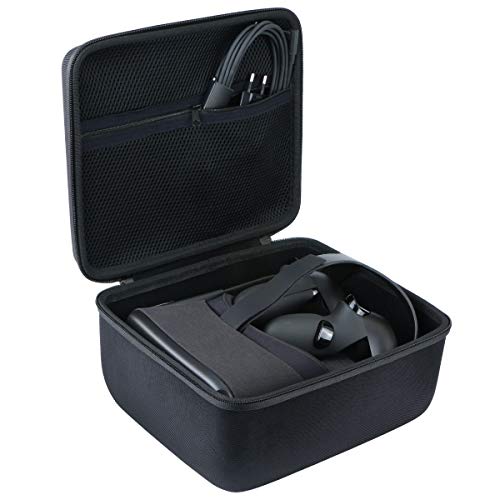 Khanka Case Tasche Schutzhülle für Pico 4/Oculus Quest 2/Quest VR Brille Virtual Reality Gaming Headset 64GB 128GB 256GB, Nur Tasche (Blau Futter) von Khanka