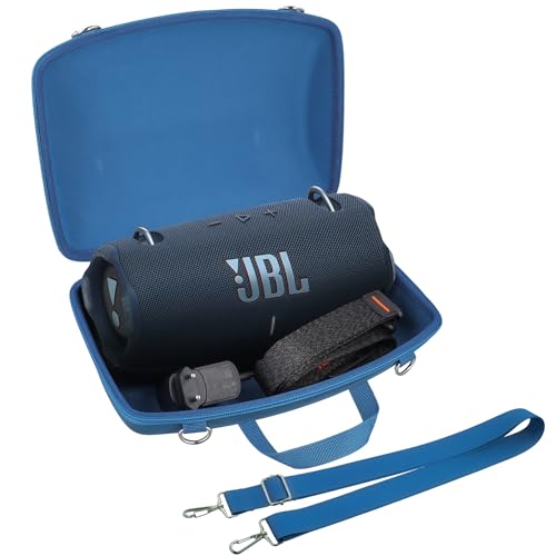 Khanka Hard Travel Case Ersatz für JBL Xtreme 4 Tragbarer Bluetooth-Lautsprecher, nur Hülle(Blau) von Khanka