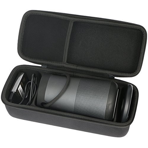 Khanka Hart Tasche Schutzhülle für Bose SoundLink Revolve+ Plus (Serie II 2)/(Serie I 1) Bluetooth Speaker Tragbarer Lautsprecher und Zubehör. (Groß) von Khanka