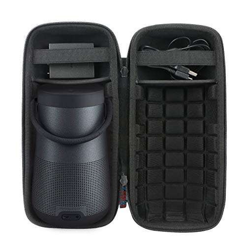 Khanka Hart Tasche Schutzhülle für Bose SoundLink Revolve+ Plus Bluetooth Speaker Tragbarer Lautsprecher und Zubehör. (Klein) von Khanka