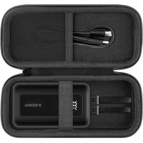 Khanka Hartschalen-Tragetasche Kompatibel mit Anker Zolo Power Bank 10.000mAh 30W, Schützender Aufbewahrungskoffer für Powerbanks, Nur Hülle Khanka Hartschalen-Tragetasche Kompatibel mit Anker Zolo Power Bank 10.000mAh 30W, Schützender Aufbewahrungskoffer für Powerbanks, Nur Hülle von Khanka