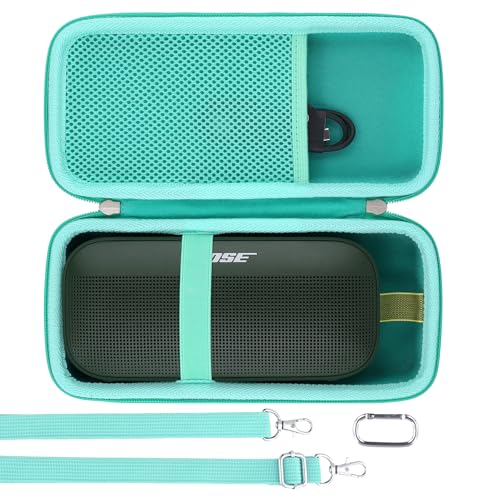 Khanka Hartschalen-Tragetasche kompatibel mit Bose SoundLink Flex 2. Gen./tragbarem Bluetooth-Lautsprecher Bose SoundLink Flex, Mint, nur Tasche Khanka Hartschalen-Tragetasche kompatibel mit Bose SoundLink Flex 2. Gen./tragbarem Bluetooth-Lautsprecher Bose SoundLink Flex, Mint, nur Tasche von Khanka
