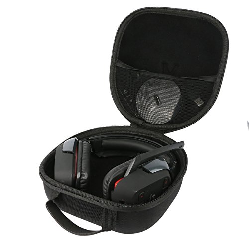 Khanka Tasche Hülle Für Logitech G935/G933/G635/G335/G533/G432 /G433 /G430/G432Gaming Headset Headphone Kopfhörer Etui Case. von Khanka