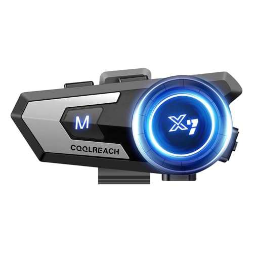 Motorradhelm Bluetooth Motorrad Helm Bluetooth Headset, Sking Kopfhörer Lautsprecher, CVC Geräuschunterdrückung Stereo Musik Automatische Antwort, 90 Stunden Spielzeit High Sound Ultra-Thin 1000mAh von Khptop