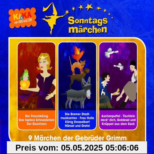 Ki.Ka Sonntagsmärchen 3-CD Hörspielbox Ki.Ka Sonntagsmärchen 3-CD Hörspielbox von Ki.Ka Sonntagsmärchen