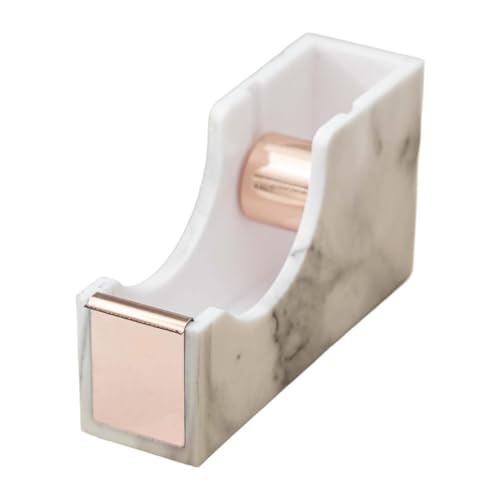 KiBcsLic Desktop -Klebebandspender Acryl gewichtete Nicht -Skid -Basis -Klebeband -Rollenschneider zum Maskieren, Roségold KiBcsLic Desktop -Klebebandspender Acryl gewichtete Nicht -Skid -Basis -Klebeband -Rollenschneider zum Maskieren, Roségold von KiBcsLic