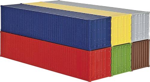 Kibri 10922 H0 40' Container 6St. Kibri 10922 H0 40' Container 6St. von Kibri