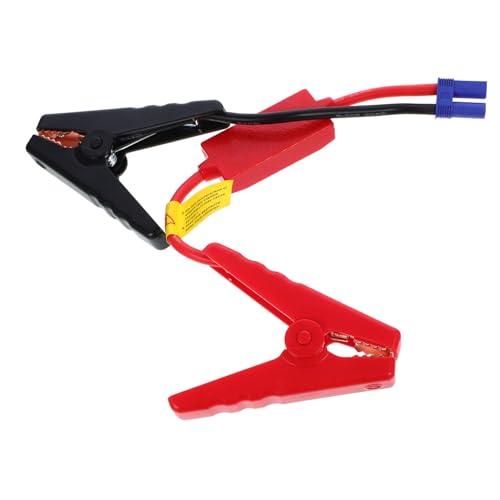 Kichvoe Autosprungstarter Tragbarer Batterieclip für Auto Kfz Starterklemme mit Alligator Clip für Notfälle Silikonleitung Schutz gegen Rückladung Kichvoe Autosprungstarter Tragbarer Batterieclip für Auto Kfz Starterklemme mit Alligator Clip für Notfälle Silikonleitung Schutz gegen Rückladung von Kichvoe