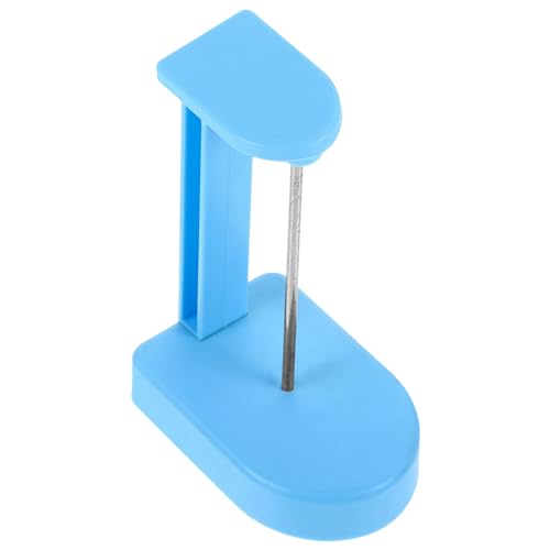Kichvoe Quittungshalter Mit Spike Aus Metall Quittungshalter Für Den Schreibtisch Scheck Rechnung Spike Tisch-Memo (Blau) von Kichvoe