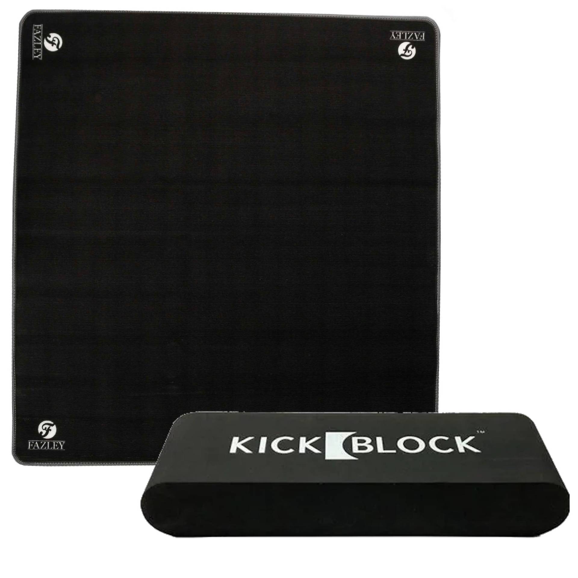 KickBlock Bass Drum Anchor with Fazley Drum Mat von KickBlock