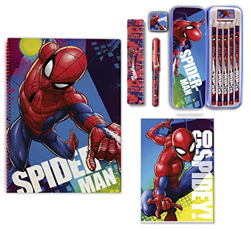 Spiderman Schreibwaren-Set Spiderman Schreibwaren-Set von Kid Licensing