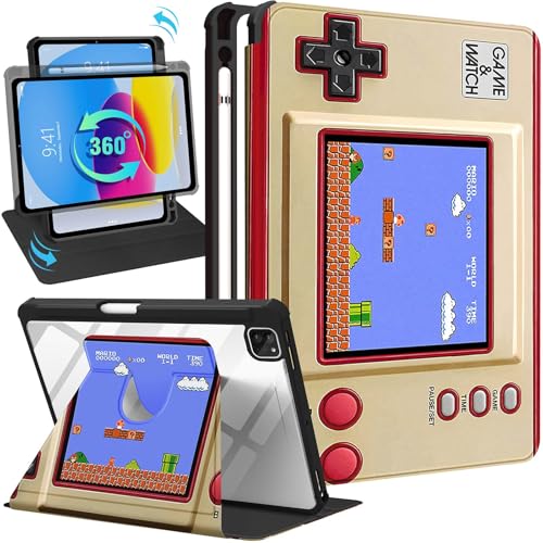 Kidcube Schutzhülle für iPad Air 13 Zoll M3 2025/M2 2024, für iPad Pro 12,9 Hüllen (2022/2021/2020/2018) – für Damen, Mädchen, Jungen, niedliches Folio-Cover mit Stifthalter, Cartoon-cooles von Kidcube