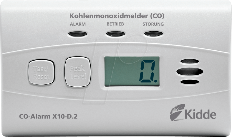 KIDDE X10-D2 - Kohlenmonoxid-Melder mit Display von Kidde