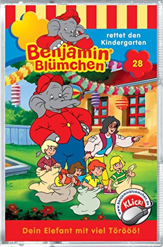 Folge 28: Benjamin rettet den Kindergarten [MC] [Musikkassette] von Kiddinx (Audio)