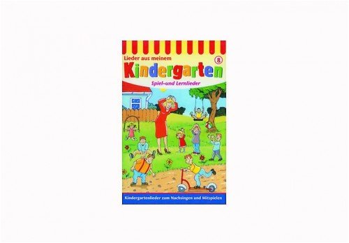 Kindergarten - Spiel - und Lernlieder [MC] [Musikkassette] von Kiddinx (Audio)