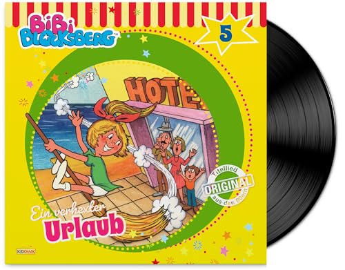 Bibi Blocksberg Folge 5: Ein verhexter Urlaub (Retro Vinyl Edition) [Vinyl LP] von Kiddinx (Warner)