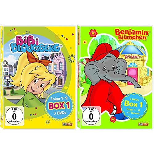 Bibi Blocksberg DVD Staffelbox 1.1 & Benjamin Blümchen: DVD Staffelbox 1 von Kiddinx Entertainment Gmb