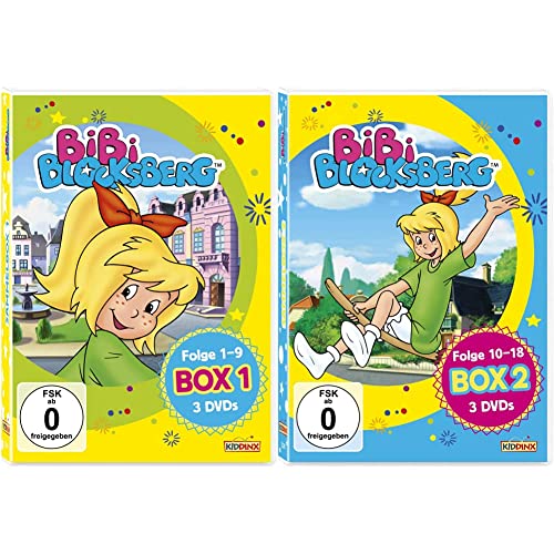 Bibi Blocksberg DVD Staffelbox 1.1 & Bibi Blocksberg - Box 2 [3 DVDs] von Kiddinx Entertainment Gmb