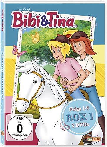 Bibi und Tina - Sammelbox 1 Folge 1-9 [3 DVDs] von Kiddinx Entertainment Gmb