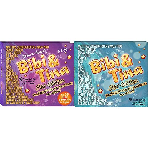 Bibi & Tina Star-Edition Best of der Soundtracks neu vertont! Deluxe Album & Bibi & Tina Star-Edition - Best of der Soundtracks neu vertont! von Kiddinx Entertainment Gmb