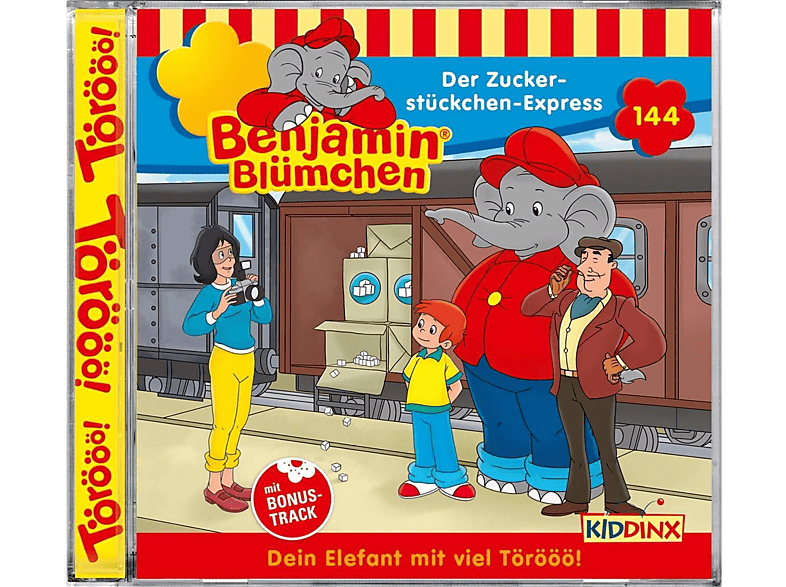 Benjamin Blümchen (144): Der Zuckerstückchen-Express - (CD) von Kiddinx Entertainment