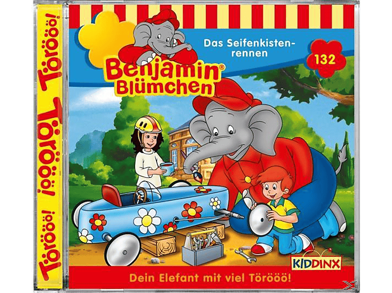 Benjamin Blümchen - Folge 132: Das Seifenkistenrennen (CD) von Kiddinx Entertainment