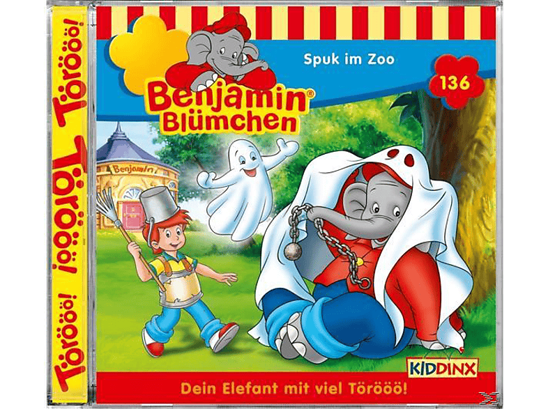 Benjamin Blümchen - Folge 136: Spuk im Zoo (CD) von Kiddinx Entertainment