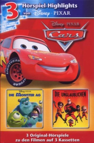 Disney 3 Mc Pixar - Box [MC] [Musikkassette] von Kiddinx Media GmbH