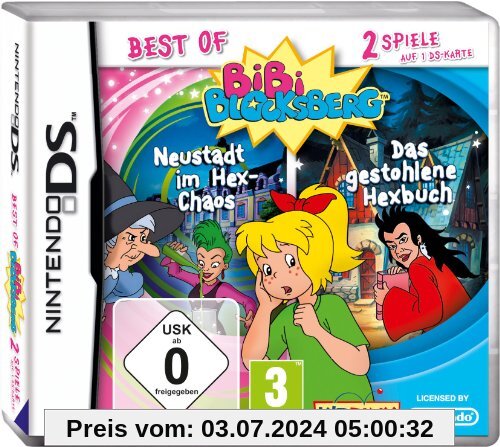 Best of Bibi Blocksberg (Neustadt im Hex - Chaos/Das gestohlene Hexbuch) - [Nintendo DS] von Kiddinx