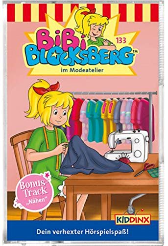 Bibi Blocksberg Hörspiel MC 133 Im Modeatelier [Musikkassette] von Kiddinx