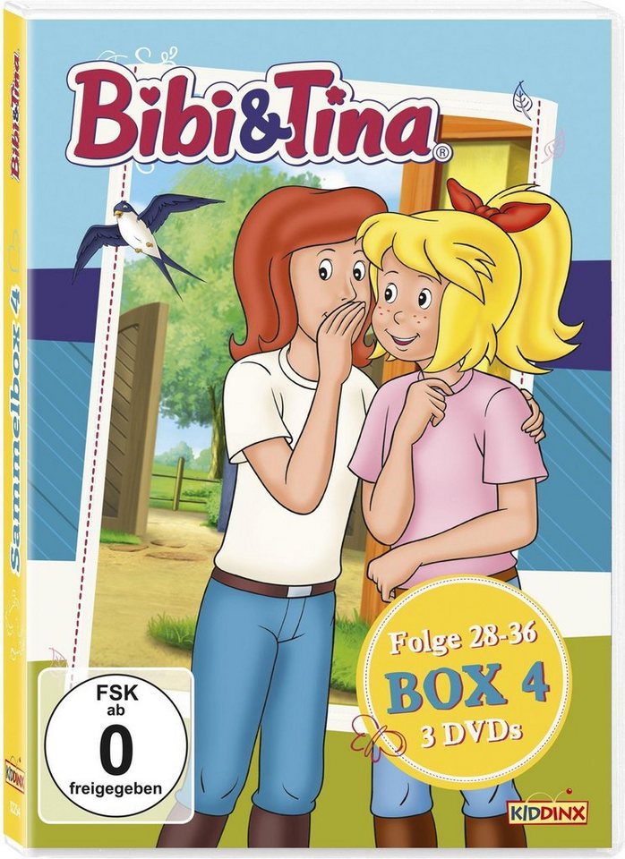 Kiddinx DVD Bibi & Tina Box 4 (Folge 28-36) von Kiddinx