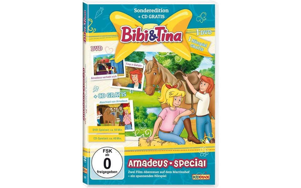 Kiddinx DVD Bibi & Tina: Amadeus-Special Kiddinx DVD Bibi & Tina: Amadeus-Special von Kiddinx