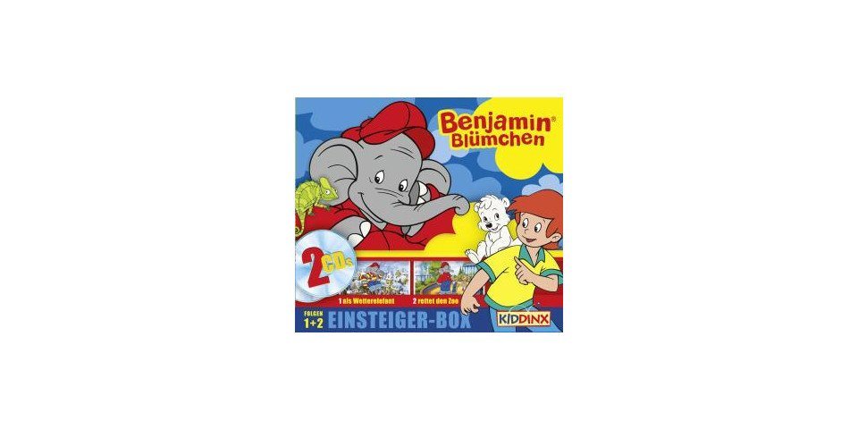 Kiddinx Hörspiel-CD Benjamin Blümchen, Einsteiger Box, 2 Audio-CDs Kiddinx Hörspiel-CD Benjamin Blümchen, Einsteiger Box, 2 Audio-CDs von Kiddinx