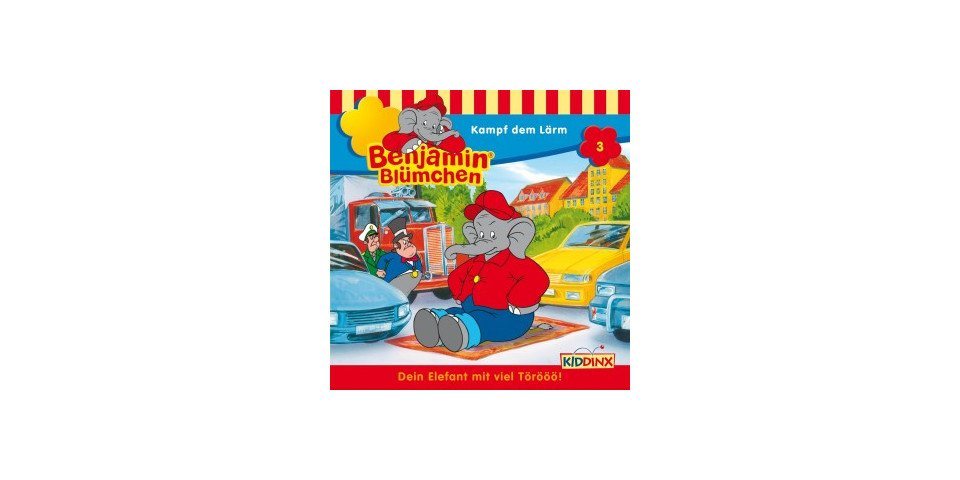 Kiddinx Hörspiel-CD Benjamin Blümchen 003 - Kampf um den Lärm Kiddinx Hörspiel-CD Benjamin Blümchen 003 - Kampf um den Lärm von Kiddinx