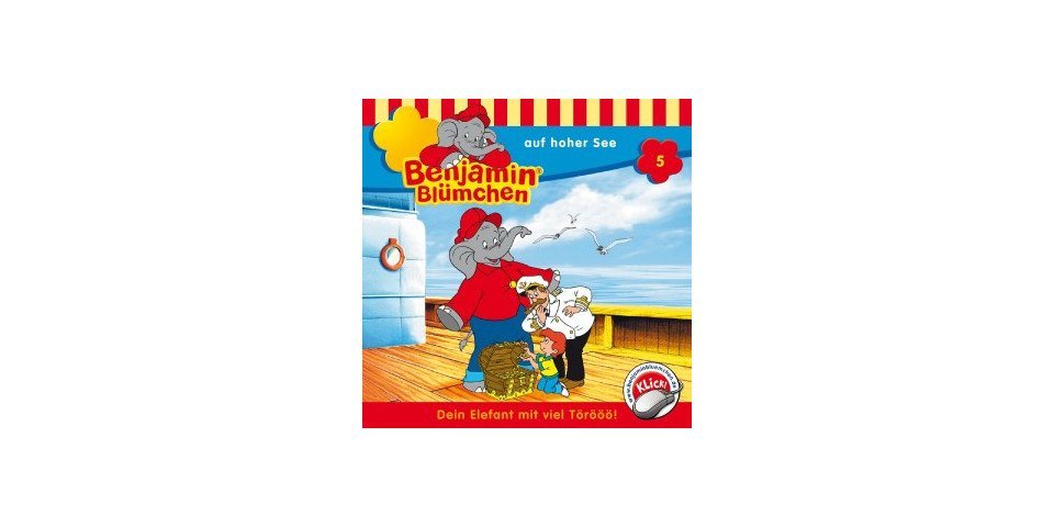 Kiddinx Hörspiel-CD Benjamin Blümchen 005 - auf hoher See Kiddinx Hörspiel-CD Benjamin Blümchen 005 - auf hoher See von Kiddinx