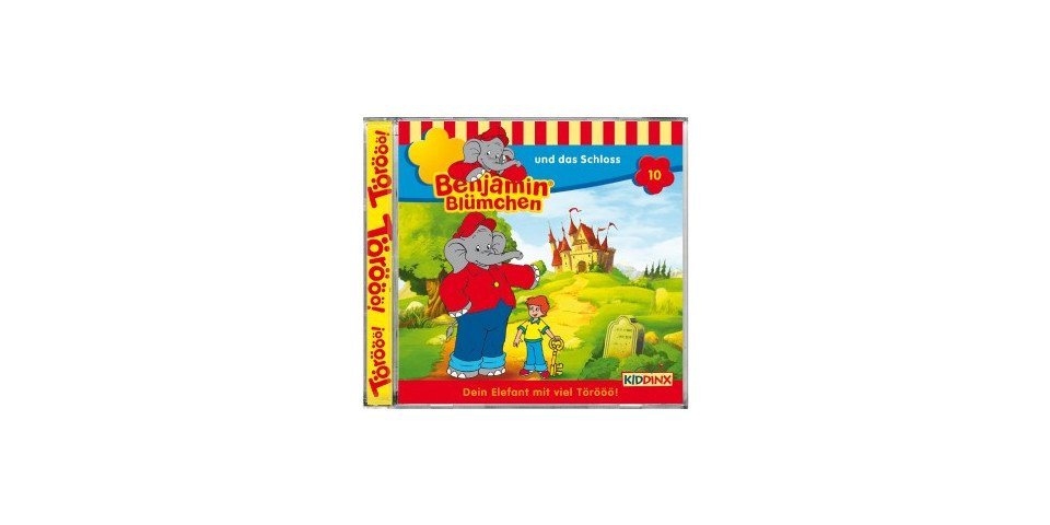 Kiddinx Hörspiel-CD Benjamin Blümchen 010 - und das Schloß Kiddinx Hörspiel-CD Benjamin Blümchen 010 - und das Schloß von Kiddinx