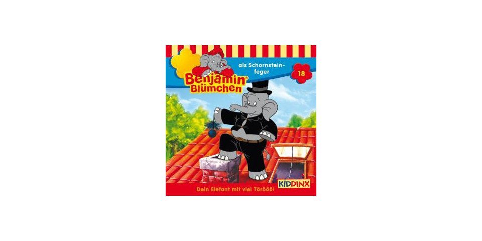 Kiddinx Hörspiel-CD Benjamin Blümchen 018 - als Schornsteinfeger Kiddinx Hörspiel-CD Benjamin Blümchen 018 - als Schornsteinfeger von Kiddinx