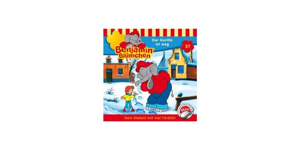 Kiddinx Hörspiel-CD Benjamin Blümchen 037 - Der Gorilla ist weg Kiddinx Hörspiel-CD Benjamin Blümchen 037 - Der Gorilla ist weg von Kiddinx