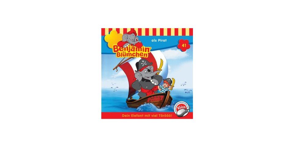 Kiddinx Hörspiel-CD Benjamin Blümchen 041 - als Pirat Kiddinx Hörspiel-CD Benjamin Blümchen 041 - als Pirat von Kiddinx