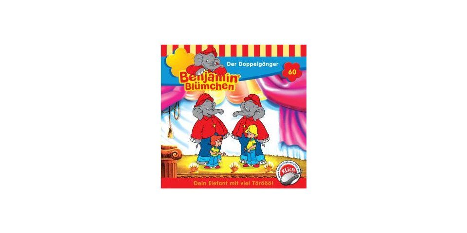 Kiddinx Hörspiel-CD Benjamin Blümchen 060 - Der Doppelgänger Kiddinx Hörspiel-CD Benjamin Blümchen 060 - Der Doppelgänger von Kiddinx