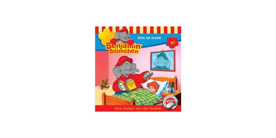 Kiddinx Hörspiel-CD Benjamin Blümchen 061 - Otto ist krank Kiddinx Hörspiel-CD Benjamin Blümchen 061 - Otto ist krank von Kiddinx
