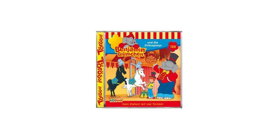 Kiddinx Hörspiel-CD Benjamin Blümchen 125 - und die Zirkusponys Kiddinx Hörspiel-CD Benjamin Blümchen 125 - und die Zirkusponys von Kiddinx