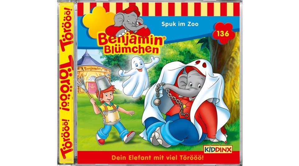 Kiddinx Hörspiel-CD Benjamin Blümchen 136 - Spuk im Zoo Kiddinx Hörspiel-CD Benjamin Blümchen 136 - Spuk im Zoo von Kiddinx