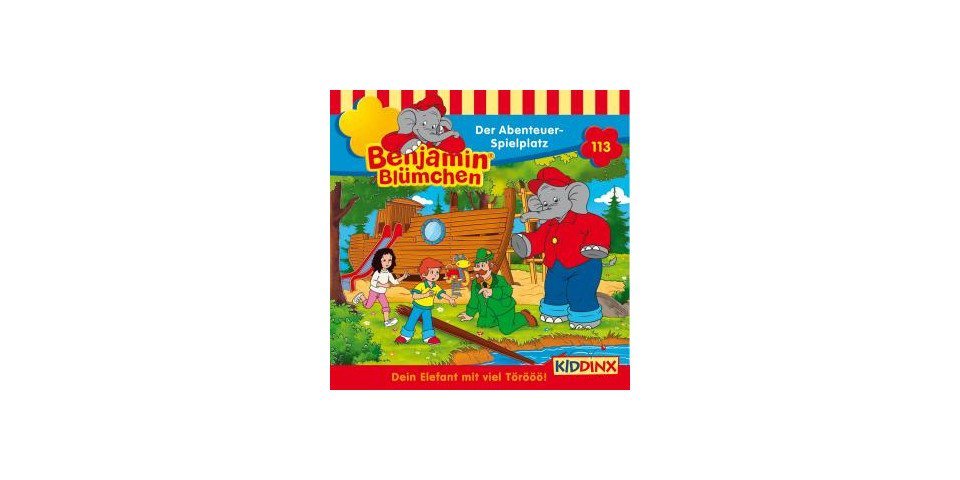 Kiddinx Hörspiel-CD Benjamin Blümchen - Der Abenteuer-Spielplatz, 1 Audio-CD von Kiddinx
