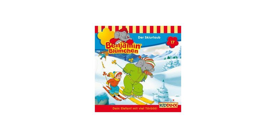 Kiddinx Hörspiel-CD Benjamin Blümchen - Der Skiurlaub, 1 CD-Audio von Kiddinx