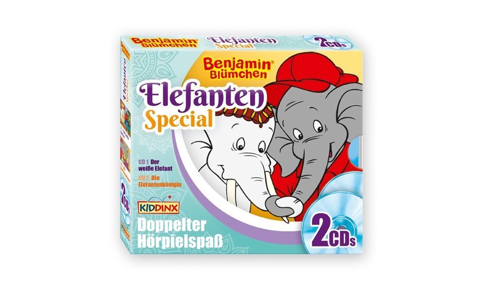 Kiddinx Hörspiel-CD Benjamin Blümchen - Elefanten-Special, 2 Audio-CD Kiddinx Hörspiel-CD Benjamin Blümchen - Elefanten-Special, 2 Audio-CD von Kiddinx
